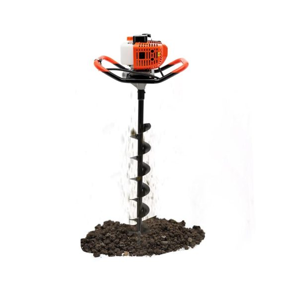 Gartenbohrer Set - Extra Lange Erdbohrer 3er Pack (10 15 20 x 75cm) für Bohrmaschine | Spiralbohrer Pflanzbohrer Grabungswerkzeug | Ideale Lange Bohrer zum Effizienten Löcher Graben im Garten