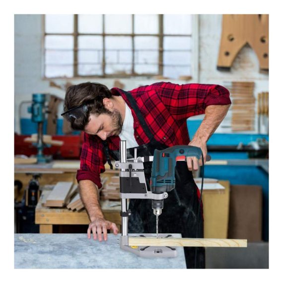 Bohrmaschinenständer mit Tischklemme - Verstellbarer Drill Stand für präzises Bohren und Reparaturen