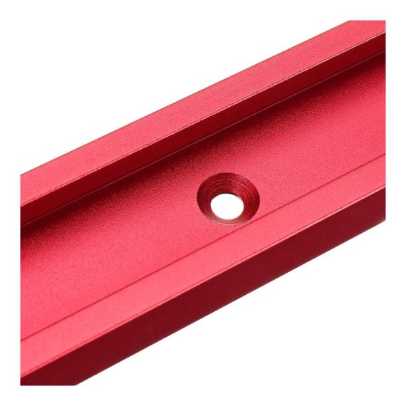 Universal T-Nut-Muttern Gehrungsschiene - Hochwertige T-Rack Profilschiene 300mm 30x12.8mm - Rot