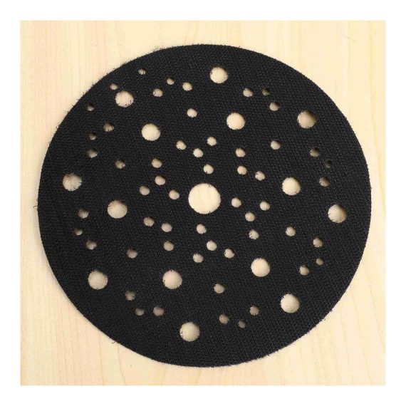 Schleifmaschinen-Zubehör-Set 5 Schutzauflagen Ø 150mm 67-Loch Design Klett Schutzpolster für optimalen Schleifteller-Schutz