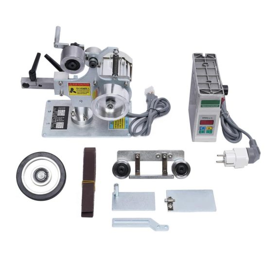 Bandschleifer mit Brushless Motor - Leistungsstarkes 220V-Gerät mit 0.55 kW für präzises Schleifen Polieren und Schleifen am Bandschleifer und Tellerschleifer