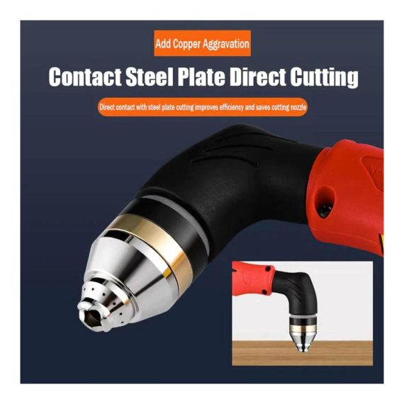P80 Plasma Cutter Nozzle Kit - Contactable Protective Cover Electrodes and Insulator (3pcs