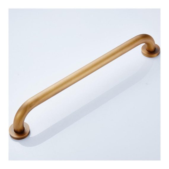 CASEWIND Messing Duscharmaturen mit Haltegriffen für Senioren - Wandmontage Badewanne Handgriff Antik Badewannengriff und Handgriff für Dusche