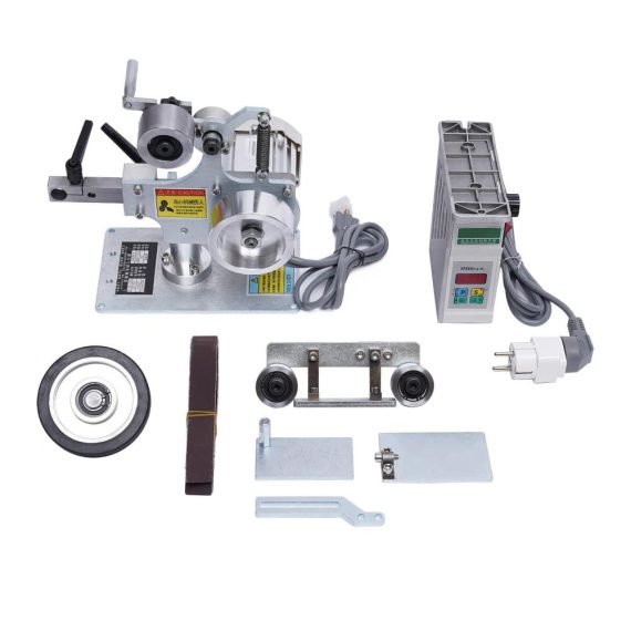 Bandschleifer mit bürstenlosem Motor - Verstellbare Belt Sander für präzises Schleifen von Holz Cutter Edges Multifunktionaler Bandschleifmaschine und Tellerschleifer - Elektrische Sanding Machine für die perfekte Holzbearbeitung