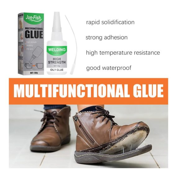 Jue Fish Welding Glue - High-Strength Oily Adhesive for Quick Repairs