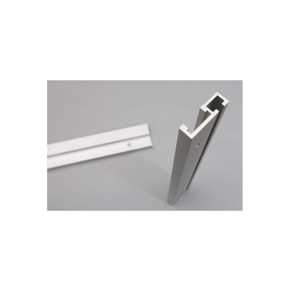Gehrungsschiene 1000 mm - Aluminiumlegierung für Tischsäge und Frästisch T-Nut Führungsschiene 45 x 128 mm - Präzise Holzbearbeitungswerkzeuge