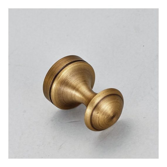 Antik Messing Wandhaken-Set Hochwertige Retro Bademantel- & Handtuchhaken im einfachen Design für stilvolle Badezimmer-Deko – 2 Stück