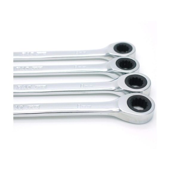 Professionelles 18mm Ringmaulschlüssel-Set GOBBIS Ratschen-Kombinationsschlüssel Metrikschlüssel für Handwerkzeug-Reparaturen