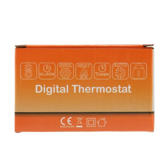 24V Digitaler Thermostat für Fußbodenheizung - Programmierbare Steuerung farbenfrohes Display Innenbereich geeignet