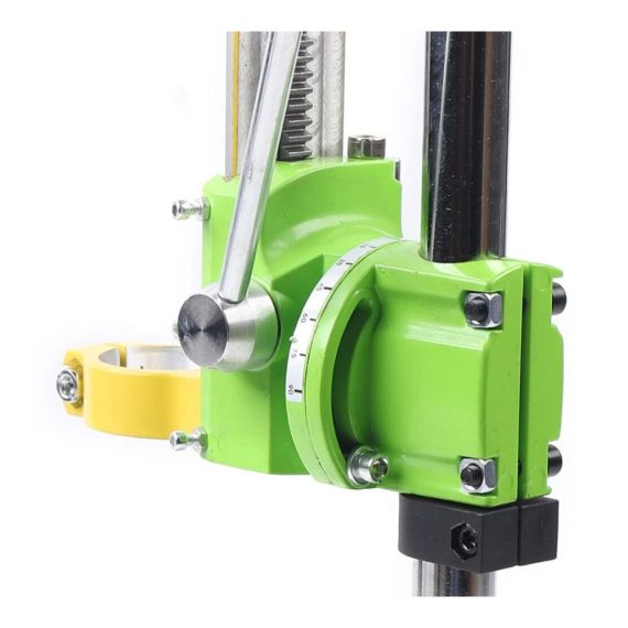 Professioneller Bohrständer 90° drehbare verstellbare Halterung (490mm) für präzises Bohren - Ideal für Heimwerker und Profis maximale Bohrtiefe erreichen
