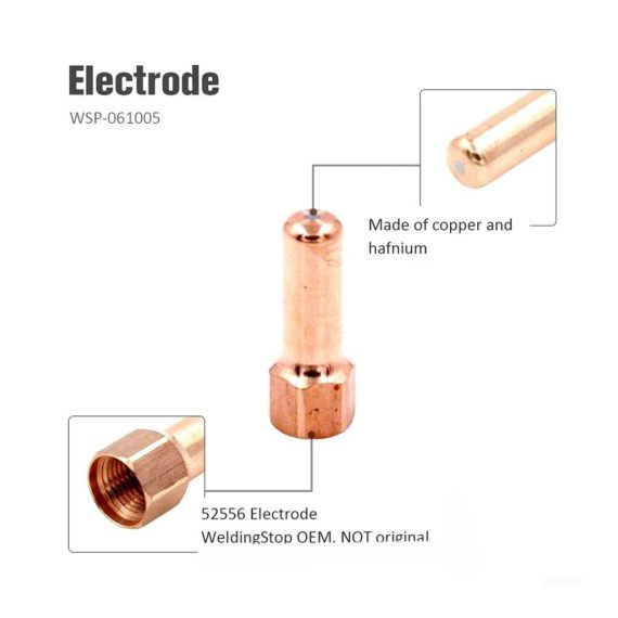Plasmaschneider-Verbrauchsmaterialien Elektroden Düsenspitzen & mehr | Kompatibel mit PT100 IPT-100 Schneidbrenner