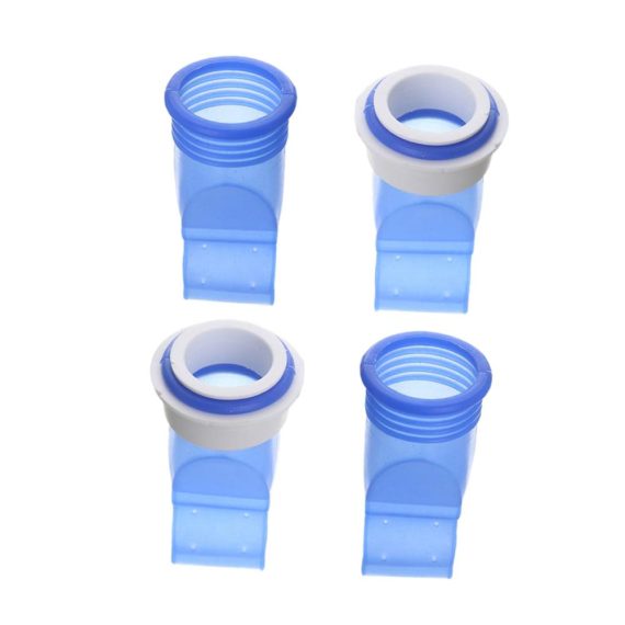 20er Pack Silikonsieb-Ersatzfilter für Spülbecken-Unterbau – Deo-versiegelter Bodenablauf mit Entwässerungs-Rückflussverhinderer und Silikon-Dichtungskern