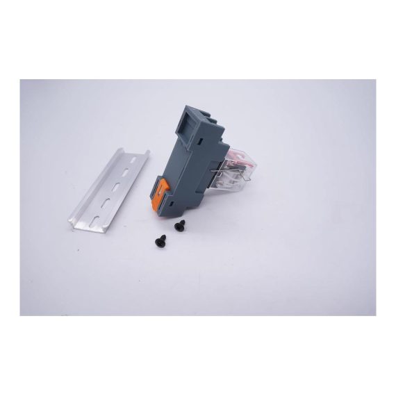 12V DC Relais mit LED 8 Pins 10A Schaltleistung hochwertige Basis DPDT 2NO 2NC auf DIN Schiene