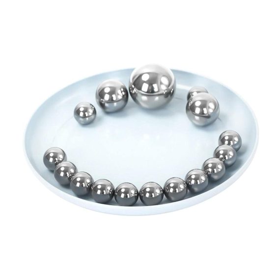304 Edelstahl Lenkrollen Hochwertige Kugeln in verschiedenen Größen (12mm 12.7mm 13mm 14mm 15mm 15.87mm 16mm 18mm 19mm 20mm) - 20 Stück Stahlkugeln für vielseitige Anwendungen