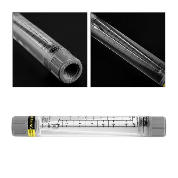G1/2 Gas-Flüssigkeits-Durchflussmesser für präzise Pipeline-Messungen - 0.5-5 GPM / 1.8-18 LPM