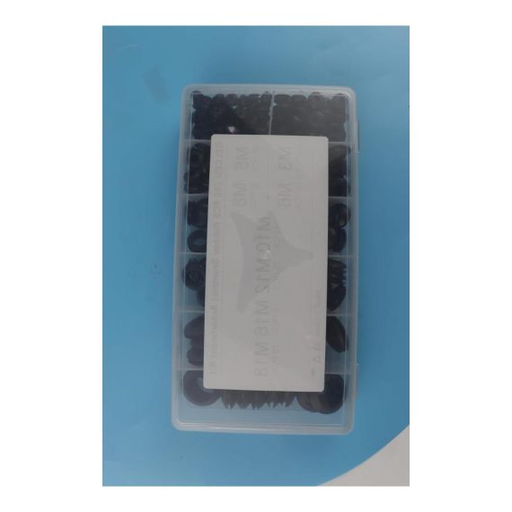 Gummi Tüllen Sortiment Kit - 280 Stück M3-M18 Elektrischer Leiter Dichtungsringe für Draht Stecker und Kabel - Kabeldurchführung Set für optimale Leitungsabdichtung