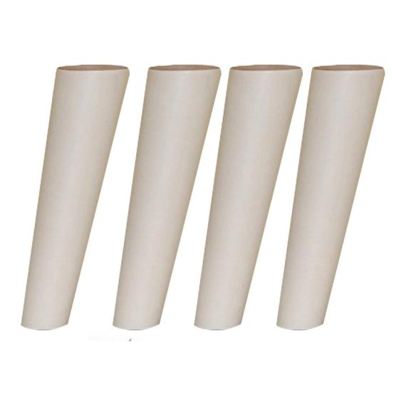 20 cm Holzmöbelfüße Stabile Ersatz-Tischbeine für Sofas Couchtische Schränke & mehr