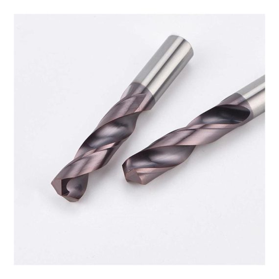 Hochpräzises Vollhartmetall-Bohrer-Set für Hartmetall-Edelstahl-Werkzeuge - 1 STÜCK 2 mm-22 mm x 100 mm OAL Spiralflöte-Spiralbohrer