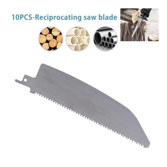 Astsägen Handsäge Bügelsäge Baumfällsäge - Hochleistungs-Sägeblätter für Holz Fleisch Knochen und Metall - 1pc Fish-Shape Reciprocating Saw Blade - Effiziente Säbel Sägeblätter für vielseitige Schneidwerkzeuge