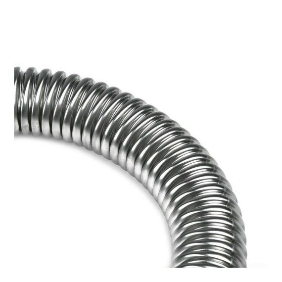 Edelstahl Waschbecken Siphon Abfluss - Universal Flexibles S-Rohr Ablaufrohr für Badezimmer (80cm