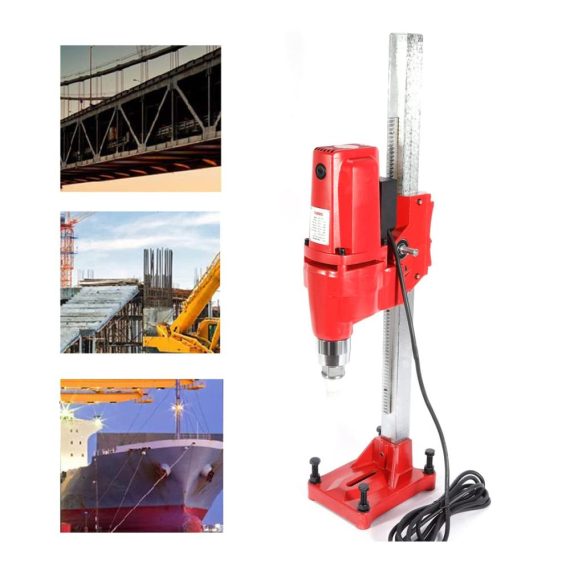 Professionelle 3300W Nass/Trocken Kernbohrmaschine für Stahlbeton - Diamantbohrgerät (63MM Bohrer separat erhältlich