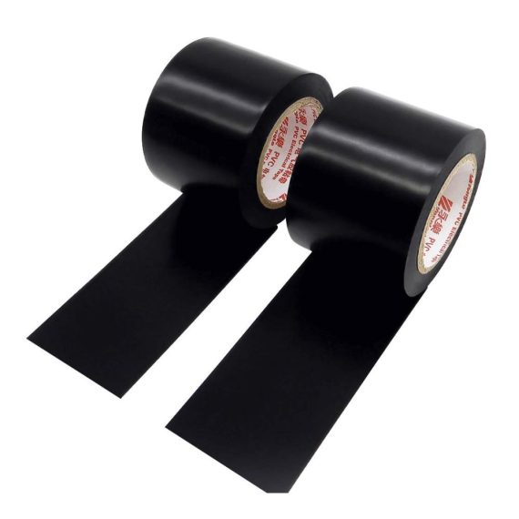 Isolierbänder ALBOYI - 2 Rollen Elektro-Isolierband 50 mm x 15 m Selbstklebendes PVC Klebeband Wasserdicht Schwarz - Ideal zum Isolieren Reparieren Bündeln von Kabeln - Schwer Entflammbar für sichere Anwendungen