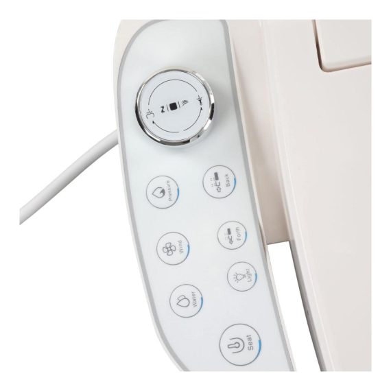 Elektronischer Bidet-Toilettensitz Stabform Baumwollweiß Selbst-Bidet für Zuhause und Hotel (EU220V