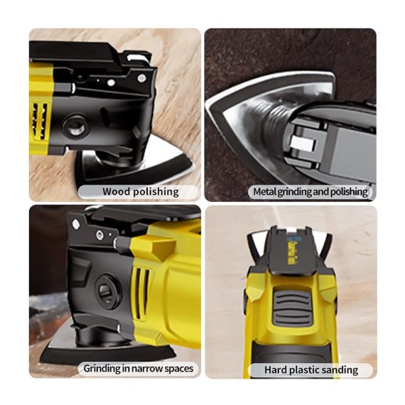 105-teiliges Oszillierwerkzeug Zubehörset - Universelle Klingen für Holz & Metall - Passend für DeWalt Fein Makita uvm. - Multitool Sägeblätter mit Schnellentriegelung