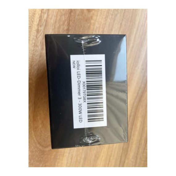 Dimmschalter iolloi LED Dimmer Unterputz - Drehdimmer für Dimmbare LED/Halogen 230V - Schalter mit Klemmkrallen & Abdeckung - Dimmer für LED Lampen 5-300W