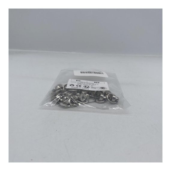 Messing Blindnieten Set mit 20 Stück Niet Studs Kugelbolzen und Ring - Silberne Schrauben inklusive für DIY Lederhandwerk Telefonhüllen-Dekoration und mehr