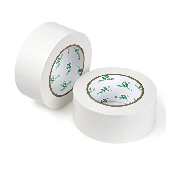 Panzertape BOMEI PACK - Extra starkes Reparaturband 32m x 48mm Weiß 3 Rollen - Wasserdicht innen & außen gewebeverstärktes Klebeband
