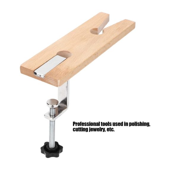 Premium Juwelier Schraubzwingen Set für Werkbank – V-Schlitz Clip-System für präzise Holz- und Schmuckarbeiten perfekt für Juweliere und Holzverarbeitungsbänke