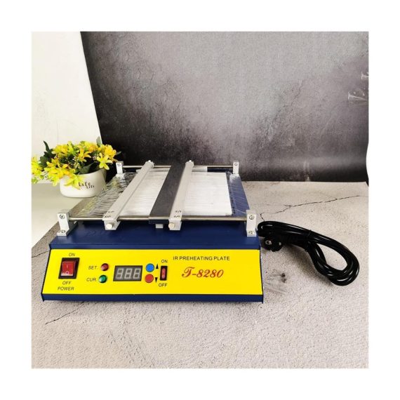 Infrarot-Vorheizstation T-8280 für PCB SMD BGA - Professionelle Lötstation mit Lötvorwärmfunktion und IR-Vorheizplatte Weit verbreitete Anwendung in Lötprozessen