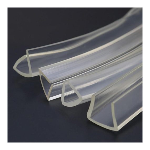 Transparente Fensterdichtungen & U-Gummikanal-Kantendichtung - 656 Fuß Dichtungsstreifen für DIY-Autotürprojekte - Gummikantenschutz 8 mm x 7 mm - Idealer Blechkantenschutz (15 mm x 10 mm