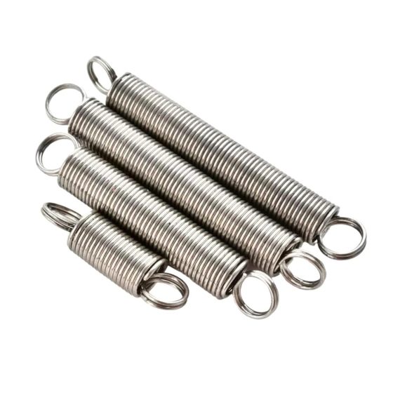 Edelstahl Zugfedern Set – 5 Stück Drahtdurchmesser 12 mm mit geschlossenem Ring ideal als Ersatzfedern. Zylindrische spiralförmige Rückzugsfedern Außendurchmesser 8 mm Länge 30–60 mm – Hochwertige Federstifte für vielfältige Anwendungen