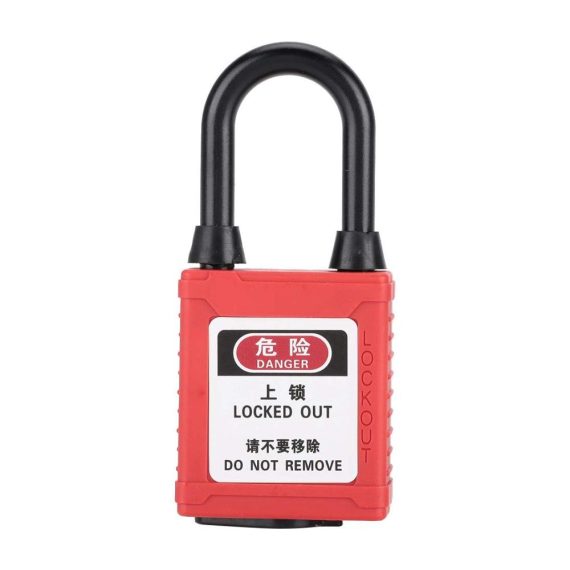 Sicherheitsvorhängeschloss mit Schlüssel – Staubdichtes Insolation Lock für Lockout-Tagout inklusive Beam Safety Lockout-Funktion