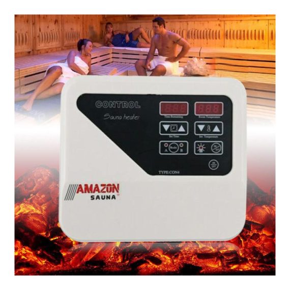 Digitale Saunaofensteuerung 3-9 kW | Externer Controller für Saunen mit 380V-415V-Anzeige