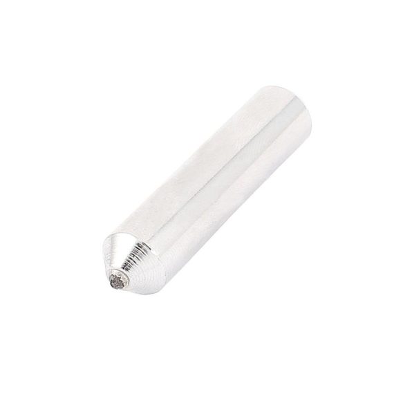 Diamant Dresser Stift für Schleifmaschinen - Präzises Schleifmaschinen-Zubehör mit 50mm x 11mm Zylinderschaft und Silber Ton - Effektive Schleifscheibe Dressing Werkzeug