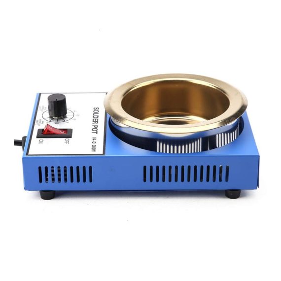 Löttopf 300W mit Entlötbad EU-Stecker 220V - Professioneller Löttiegel für präzises Löten 100mm Durchmesser