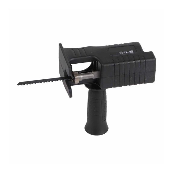 Elektrischer Bohrer zu Säbelsäge Adapter Set - Tragbarer Säbelsägen-Adapter mit 3 Sägeblättern (Schwarz