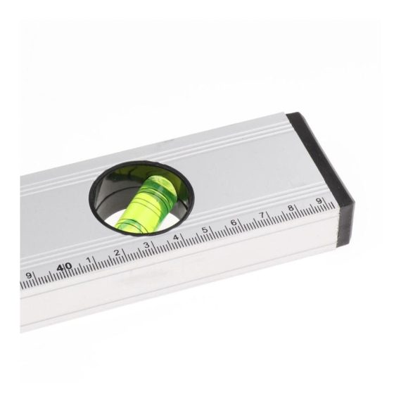Aluminium Torpedo Wasserwaage 50 cm - Präzisionsmesswerkzeuge mit Dreifach-Lineal für genaue Messungen