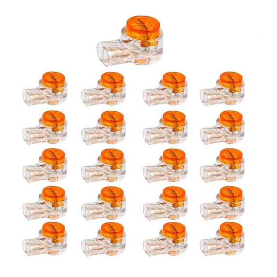 200er Pack UY Stecker Anschlussklemmen & Kits - Wasserdichte Kabelverbinder mit Dichtungsgel und Fettfüllung