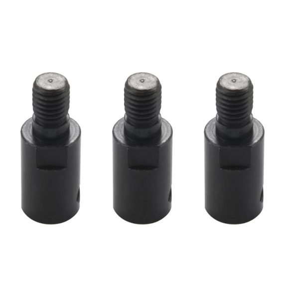 Sägeblatt-Adapter-Set 3 Überwurfmuttern M10 für 5 mm DC-Motorwelle mit Bohrer perfekte Verbindung für Kupplungen Gelenke und Werkzeugzubehör