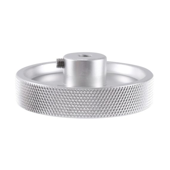 200mm x 6mm Aluminiumlegierung Industrielles Messrad für präzise Encoder-Messungen