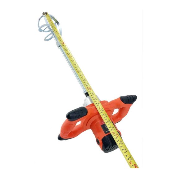 Mörtelrührer 2100W | Handrührgerät mit 6 Stufen | Betonrührer für Mörtel und Gips | 220V Rührwerk mit Wendelrührer | Rührer Paddel inklusive | Mischer für Baustelle und Heimwerker | Leistungsstarker Rührer 800r/min