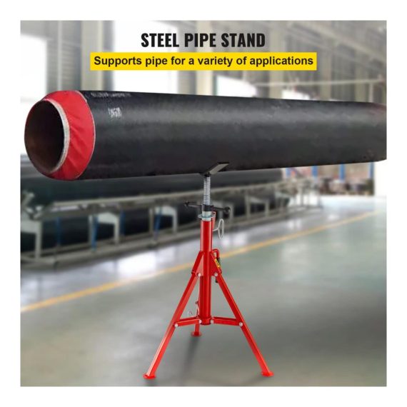 Höhenverstellbarer V-Head-Rohrständer 28-52 Zoll tragbarer Pipe Jack-Ständer mit V-Fold-A-Jacks