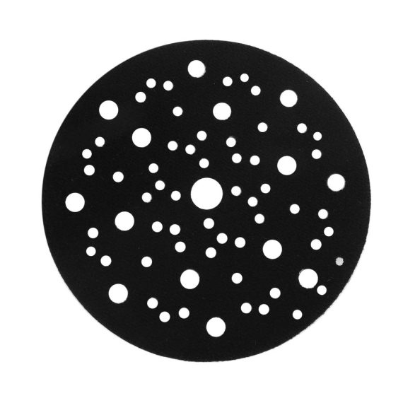 Schleifmaschinen-Zubehör-Set 5 Schutzauflagen Ø 150mm 67-Loch Design Klett Schutzpolster für optimalen Schleifteller-Schutz