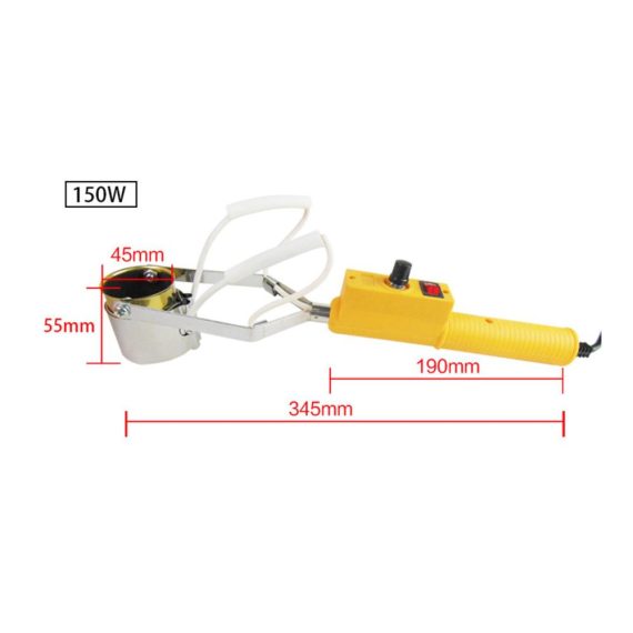 Lötmeister Titan-Schmelztiegelofen 150W/250W/300W – Bleifreies Löten 45/55/70mm Lötkolben 03/15/3kg Kapazität inklusive 450 Extra Lötpaste und Schaber
