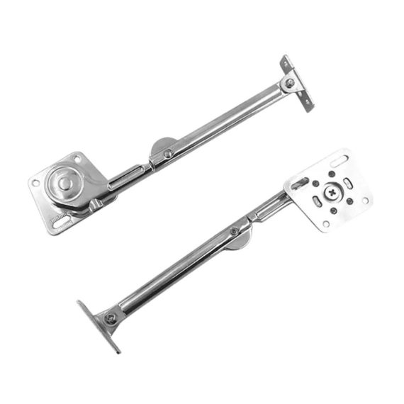 Absenkautomatik Küchenschrank-Scharniere (2 Stück) - Hydraulische Möbel-Scharniere für Schränke Möbel Lift Up Klappe mit Unterstützung - Möbel-Hardware mit Soft-Close-Funktion