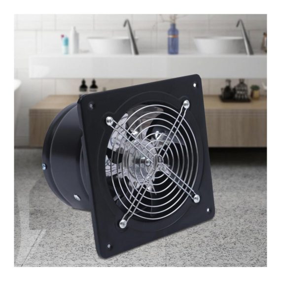 Industrie Badlüfter 150mm Axialventilator für effiziente Zuluft und Abluft in Wand- und Fensteranwendungen